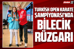 Turkish Open Karate Şampiyonası’nda Bilecik Rüzgârı