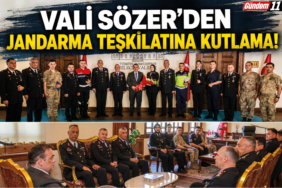 Vali Sözer’den Jandarma Teşkilatına Kutlama
