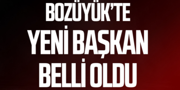 YENİ BAŞKAN