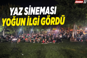 Yaz Sineması Osmaneli’nde İlgi Gördü