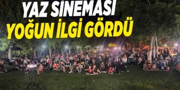 Yaz Sineması Osmaneli’nde İlgi Gördü
