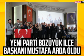 Yeni Parti Bozüyük İlçe Başkanı Mustafa Arda Oldu