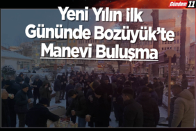 Yeni Yılın İlk Gününde Bozüyük’te Manevi Buluşma