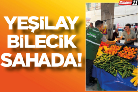 Yeşilay Bilecik Sahada!