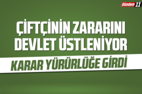 çiftçinin zararı