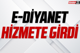 e-Diyanet hizmete girdi