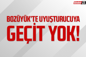 uyuşturucuya geçit yok
